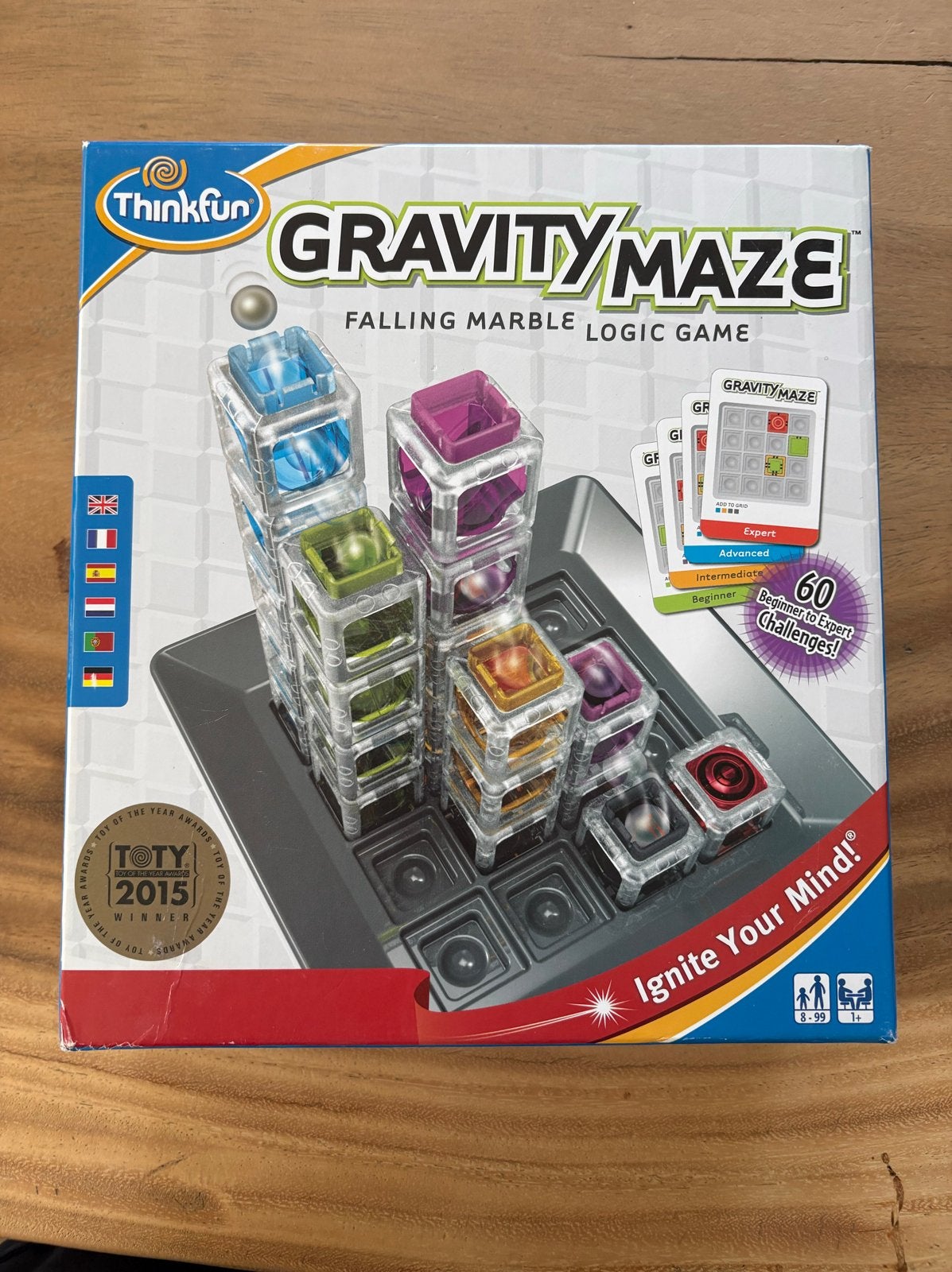 Gravity Maze: Logisch denkspel van Thinkfun, Een of twee spelers, Ophalen of Verzenden, Zo goed als nieuw