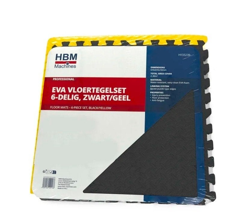Rubberen vloertegels/matten voor schuur, garage of werkplaat, Ophalen of Verzenden, Nieuw