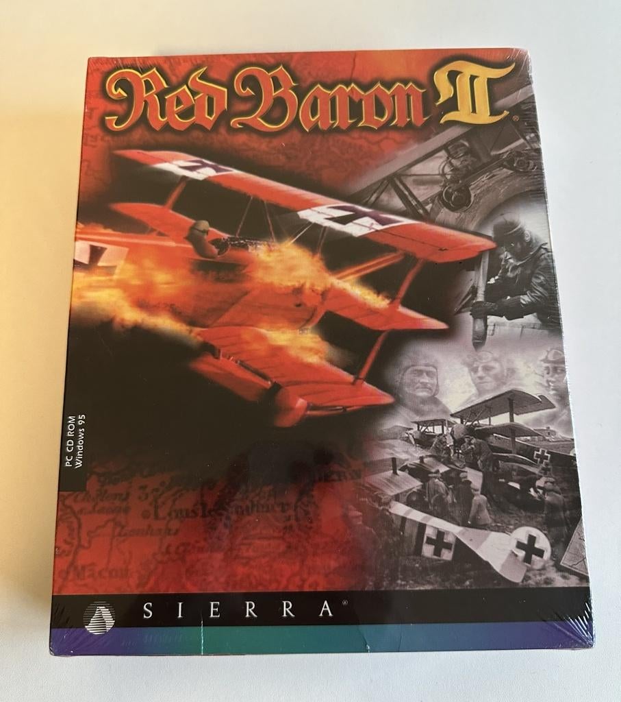 Red Baron II Sierra PC Big Box *Sealed*, 1 speler, Ophalen of Verzenden, Strategie en Constructie, Vanaf 12 jaar