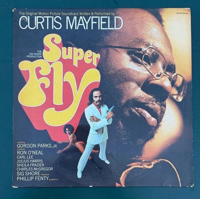 LP Curtis Mayfield - Super Fly Soundtrack (1972) superfly, LP, Gebruikt, Soundtrack, Originele persing