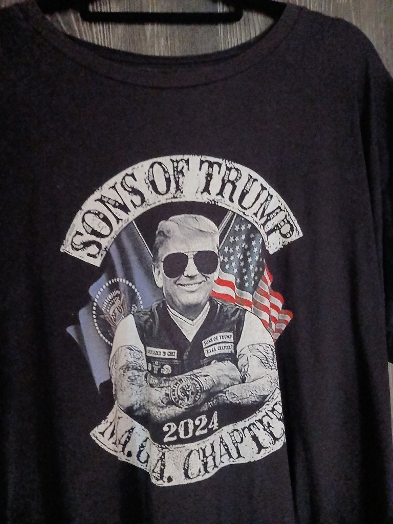 DONALD TRUMP -SONS OF TRUMP - MAGA CHAPTER !!!!!!!!!!, Kleding | Heren, Ophalen of Verzenden, Zo goed als nieuw, Maat 56/58 (XL)