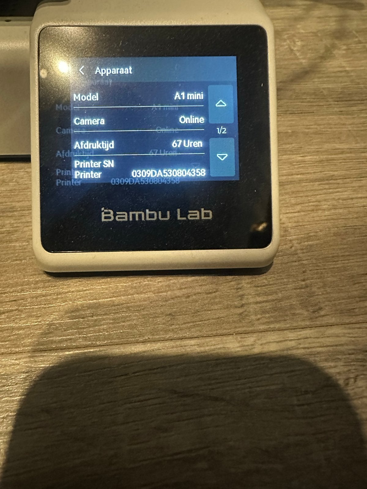 Bambu Lab A1 Mini 3D-printer - Zo goed als nieuw, Ingebouwde Wi-Fi, Verzenden, Zo goed als nieuw, Filament