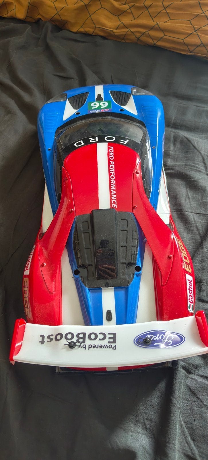 Tamiya Ford GT body, Hobby en Vrije tijd, Modelbouw | Radiografisch | Auto's, Elektro, Nieuw, Ophalen of Verzenden, Schaal 1:10