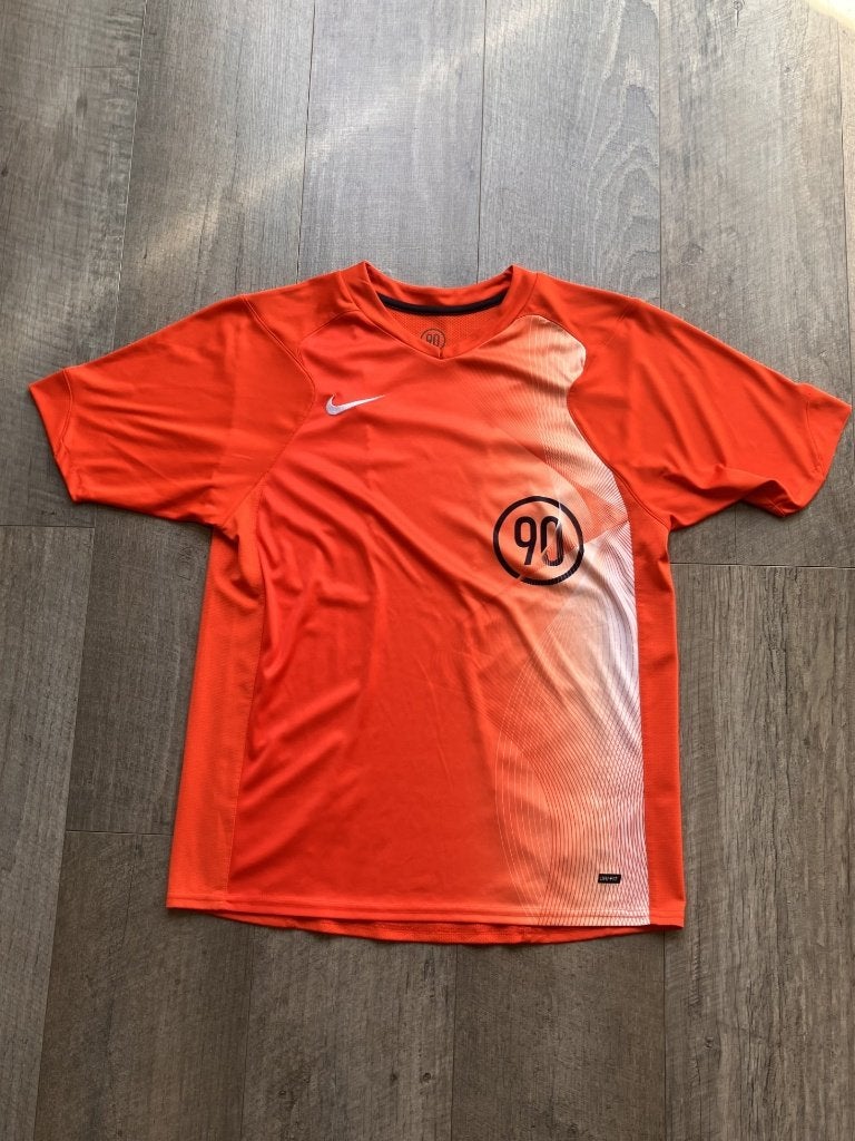 Nike oranje DRI-FIT T-shirt (158-170 cm / leeftijd 13-15), Kinderen en Baby's, Kinderkleding | Maat 158, Jongen of Meisje, Ophalen of Verzenden