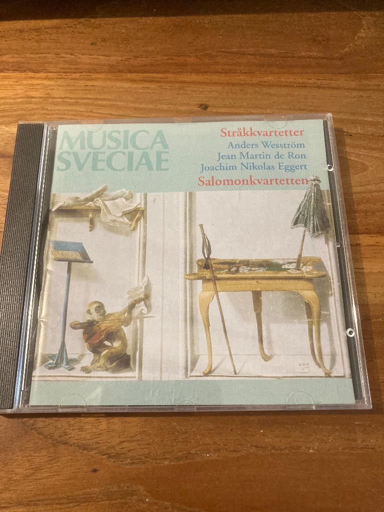 Musica Sveciae / String Quartets - Wesstrom / Eggert / de Ro, Cd's en Dvd's, Cd's | Klassiek, Zo goed als nieuw, Orkest of Ballet