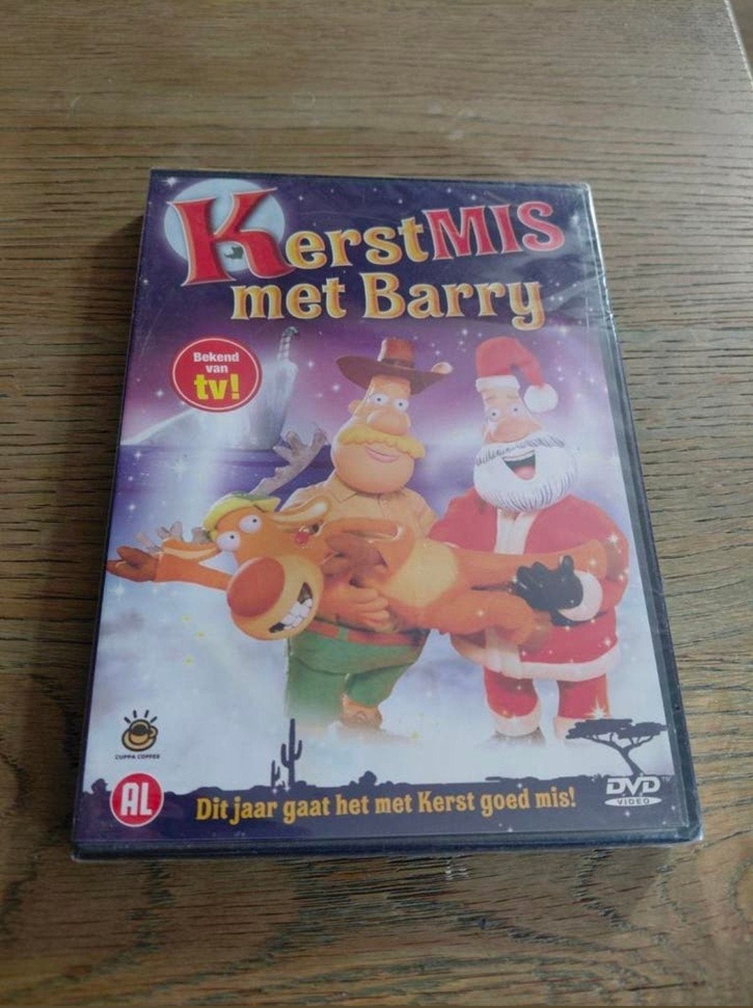 KerstMIS met Barry dvd. NIEUW IN SEAL., Alle leeftijden, Poppen, Ophalen of Verzenden, Nieuw in verpakking