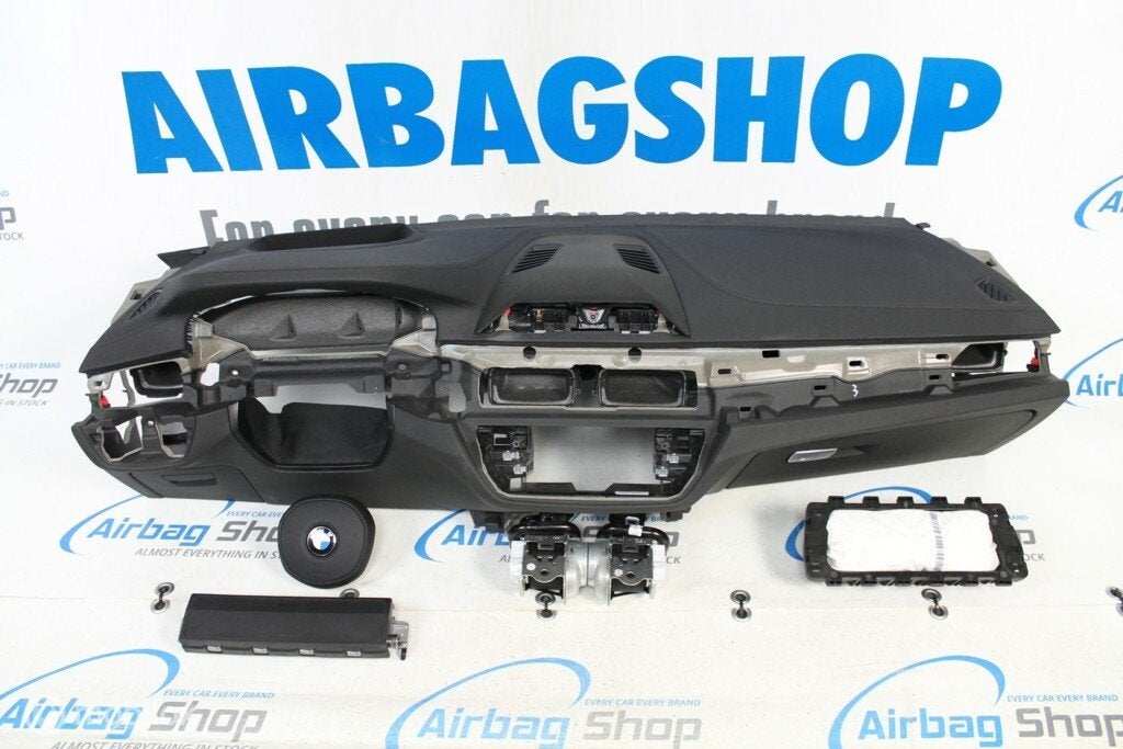 Airbag set - Dashboard M leer HUD BMW 5 G30 (2017-heden), Gebruikt, Ophalen of Verzenden