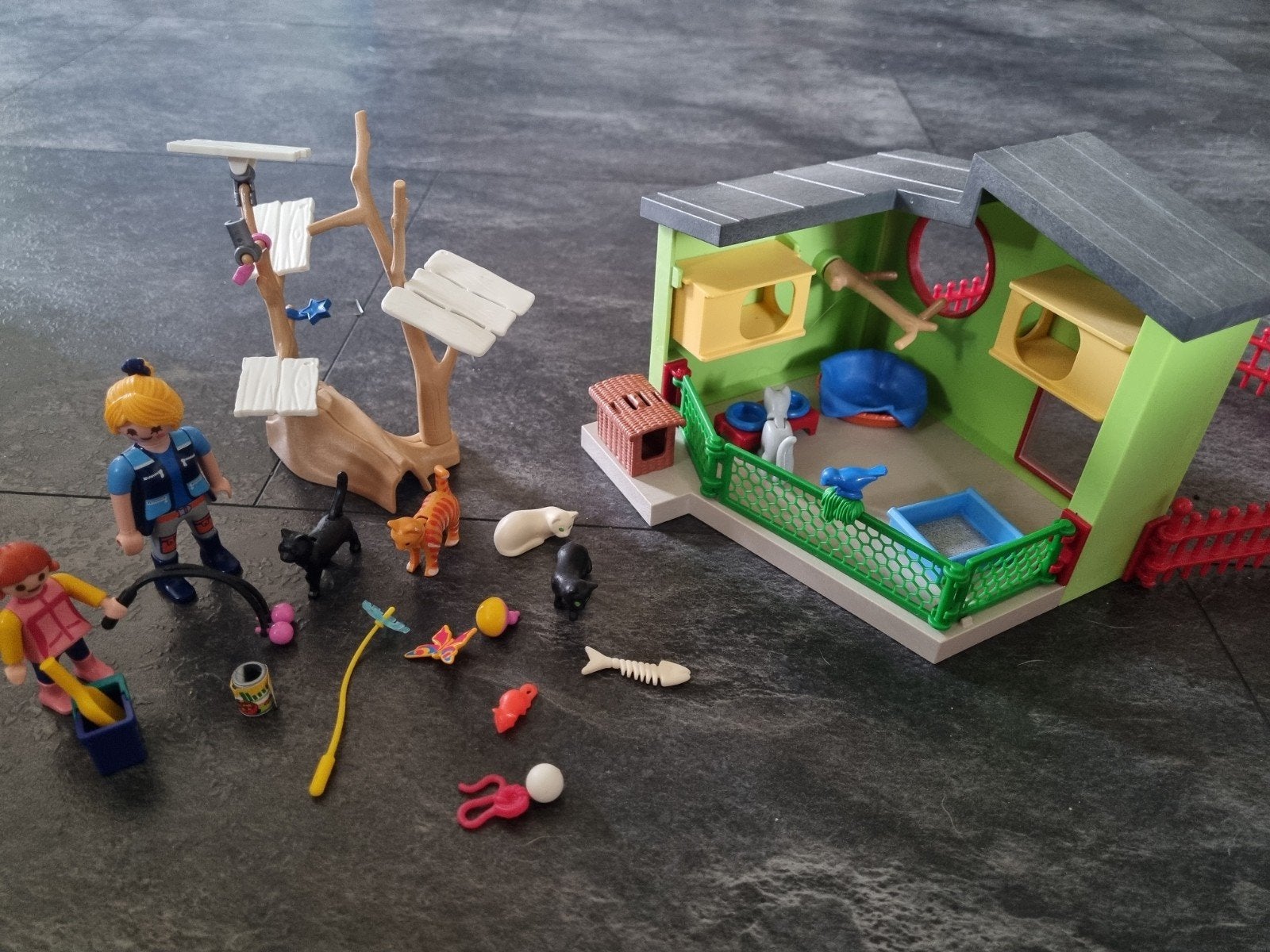 playmobil kattenverblijf 9276, Ophalen of Verzenden, Zegels, Bonnen of Punten