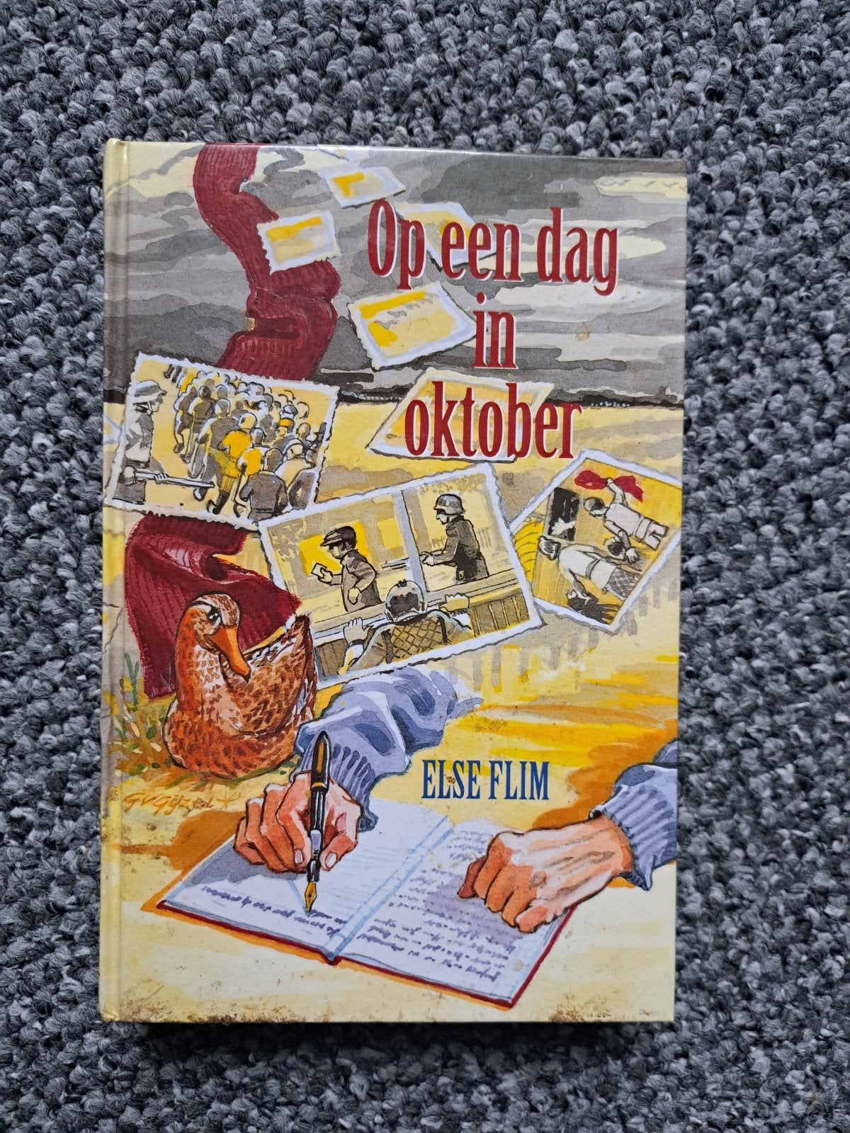Op een dag in oktober - Else Flim (Jeugdboek), Boeken, Ophalen of Verzenden, Gelezen, Else Flim, Fictie