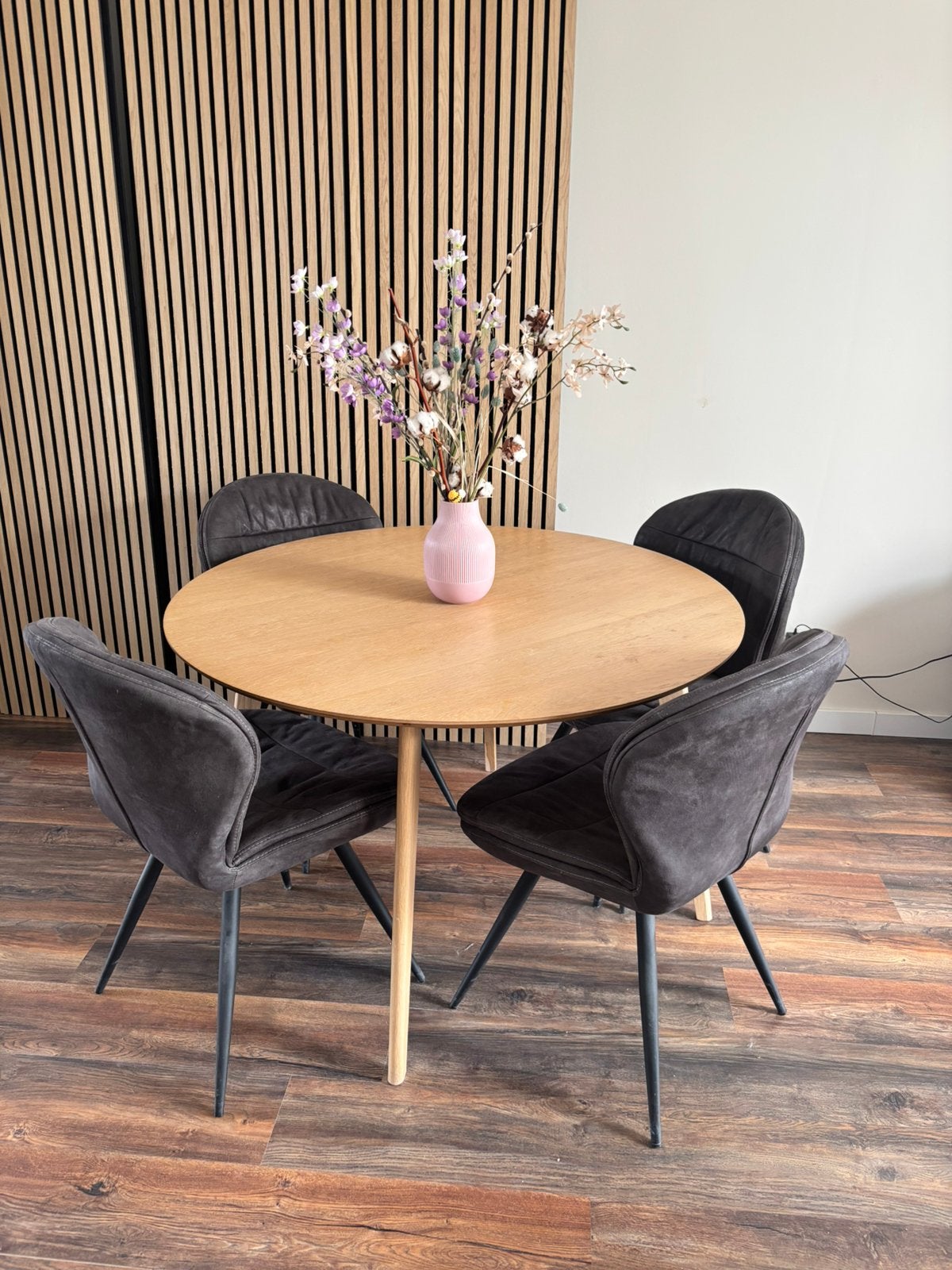 Ronde Eettafel 120 cm, Huis en Inrichting, Tafels | Eettafels, Gebruikt, 100 tot 150 cm, Rond, Ophalen of Verzenden