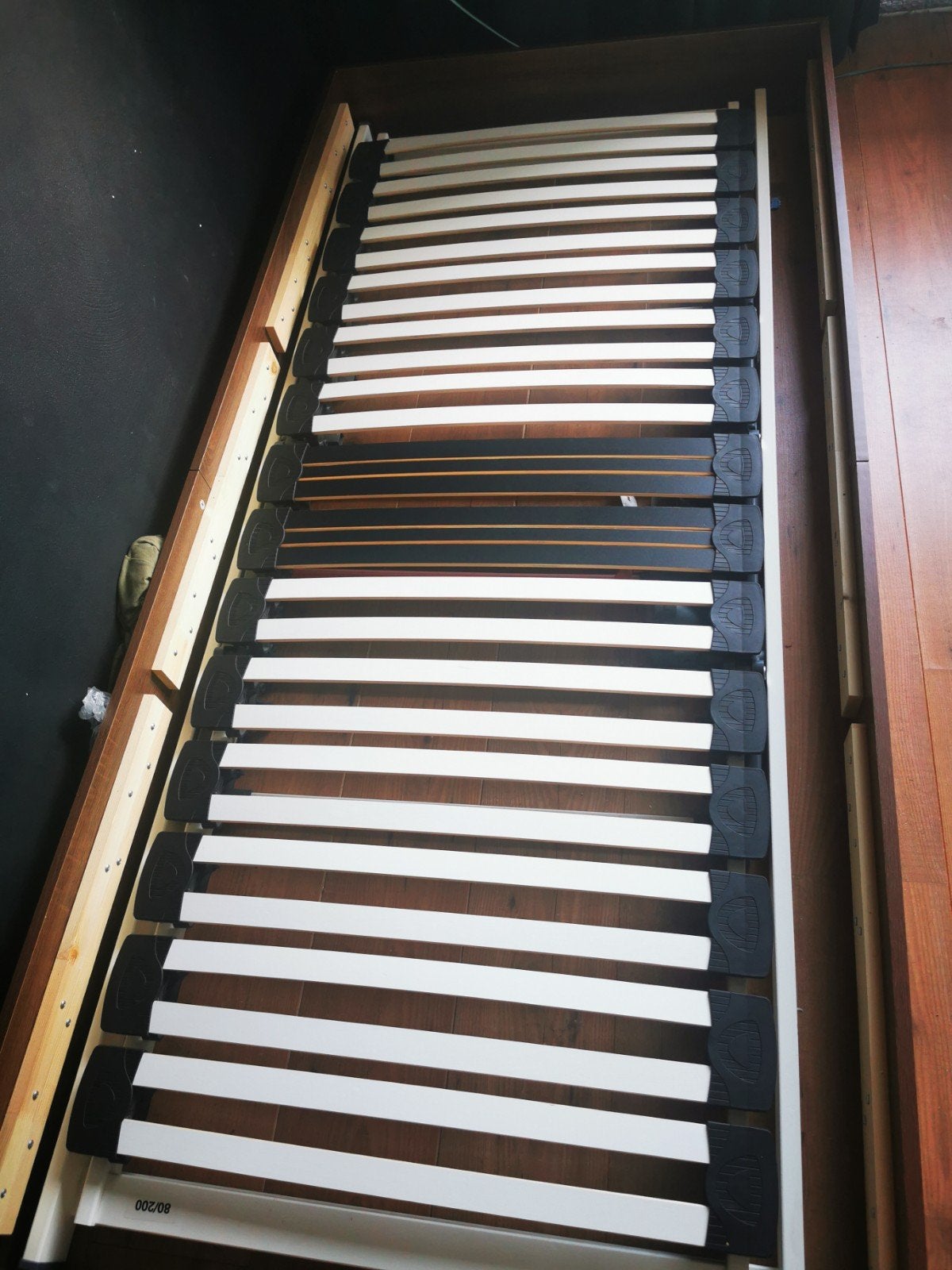 Eenpersoons bed met matras en bodem, Ophalen, Gebruikt, Eenpersoons, 90 cm