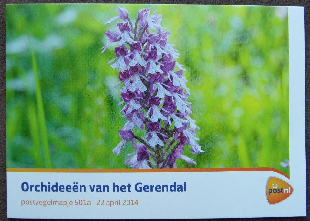 Postzegelmapje 501a - Orchideen van het Gerendal, Ophalen of Verzenden, Postfris