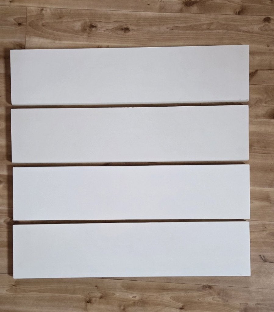 4 Auping planken voor bed van 90 cm, Minder dan 25 mm, Ophalen of Verzenden, Zo goed als nieuw, Plank