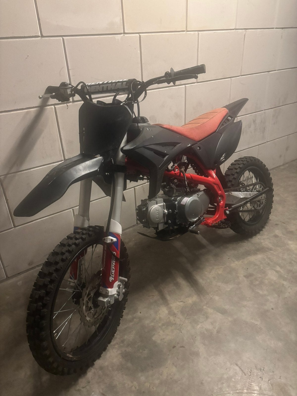 Appolo thunder 125- nieuw blok, Ophalen, Zo goed als nieuw, Pitbike