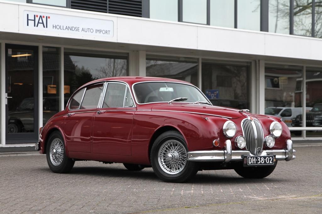 Jaguar MK II 3.4L (bj 1960), Auto's, Oldtimers, Radio, Leder, Handgeschakeld, Sedan
