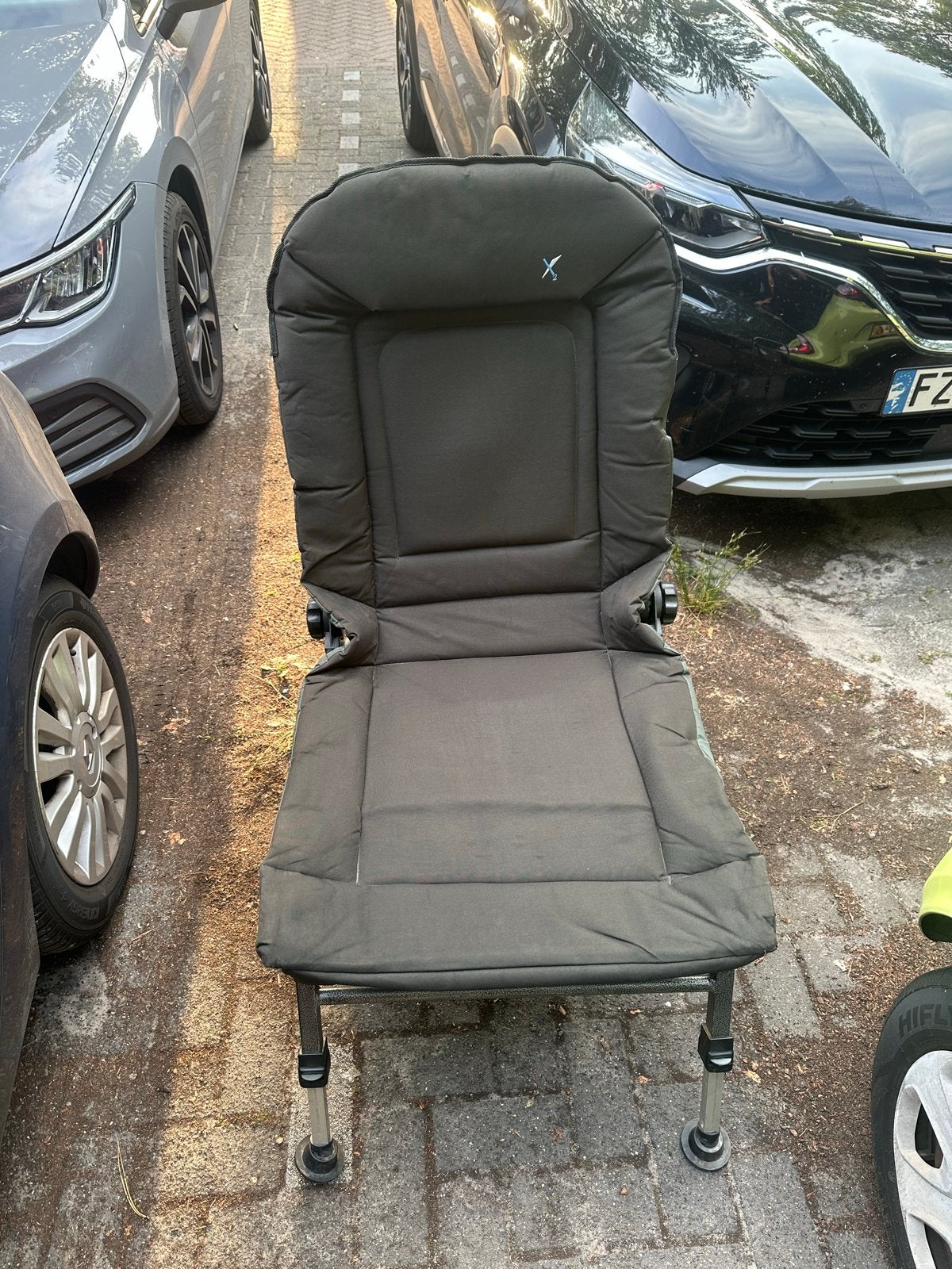 Vis stoel, Caravans en Kamperen, Ophalen, Gebruikt, Campingstoel