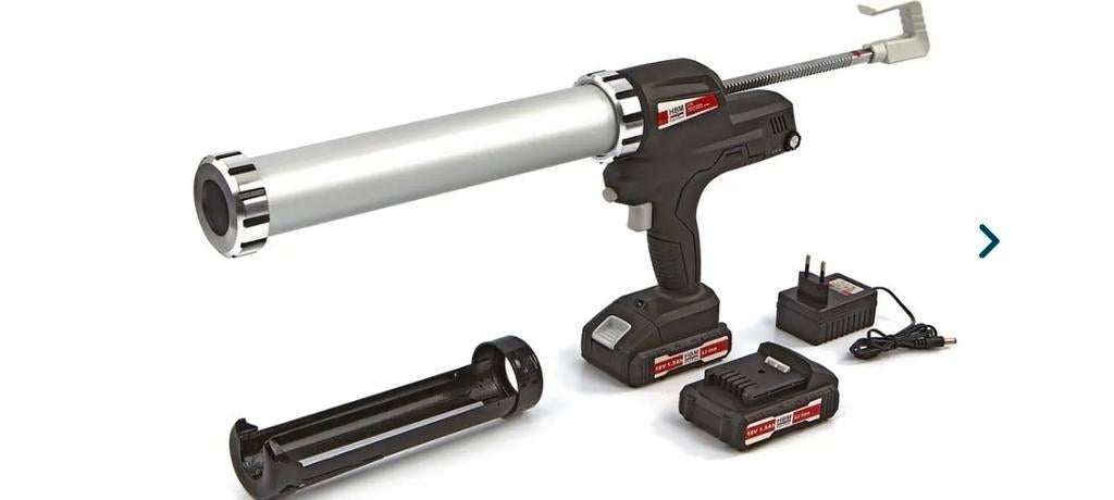 Electrische kitspuit met 2 oplaadbare batterijen, Ophalen of Verzenden