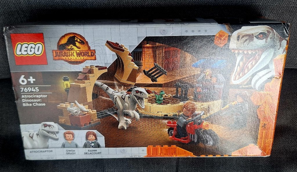 LEGO 76945 Jurassic World: Atrociraptor Achtervolging, Jurassic World, Lego, Nieuw, Ophalen of Verzenden