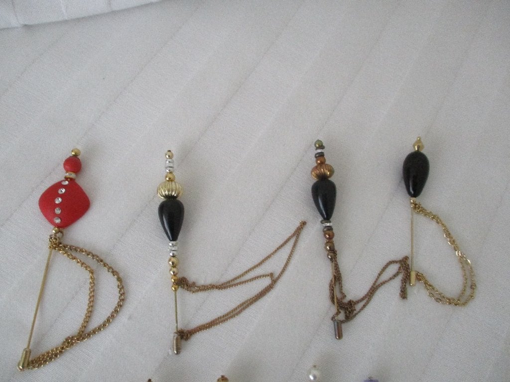mooie oude hoedenpennen, Sieraden, Tassen en Uiterlijk, Antieke sieraden, Verzenden, Overige materialen, Overige typen