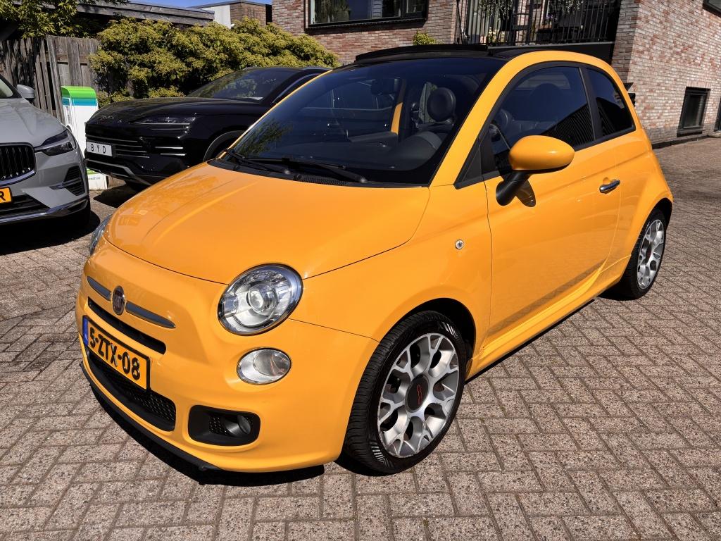 Fiat 500C 0.9 TwinAir T 500S | Trekhaak | Cabriolet | Sportu, Auto's, Fiat, Bedrijf, Te koop, 500C, ABS, Airbags, Airconditioning