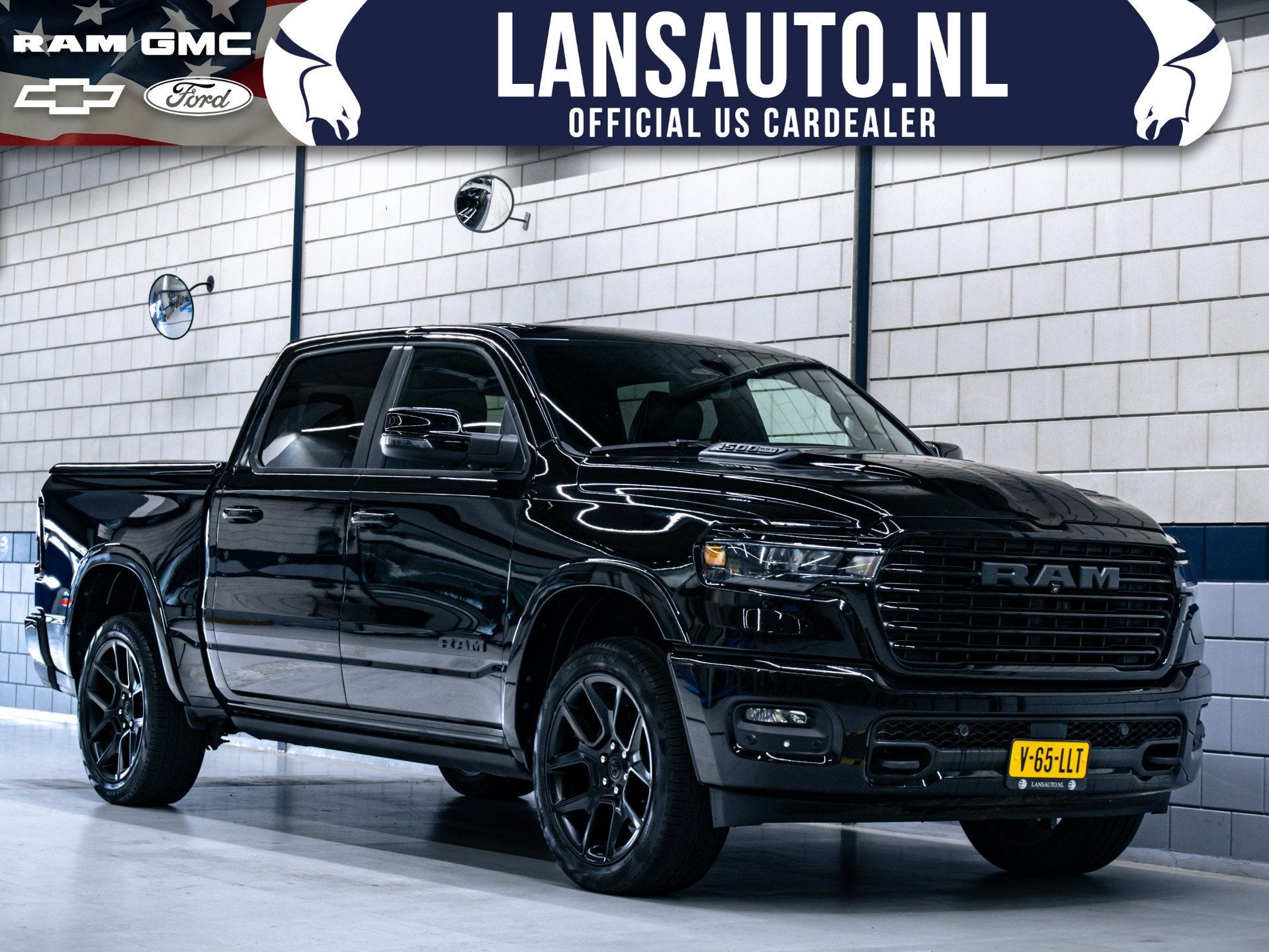 Dodge Ram 1500 Laramie Premium Luchtvering | Full Option! |, Auto's, Automaat, Gebruikt, Euro 6, 426 pk