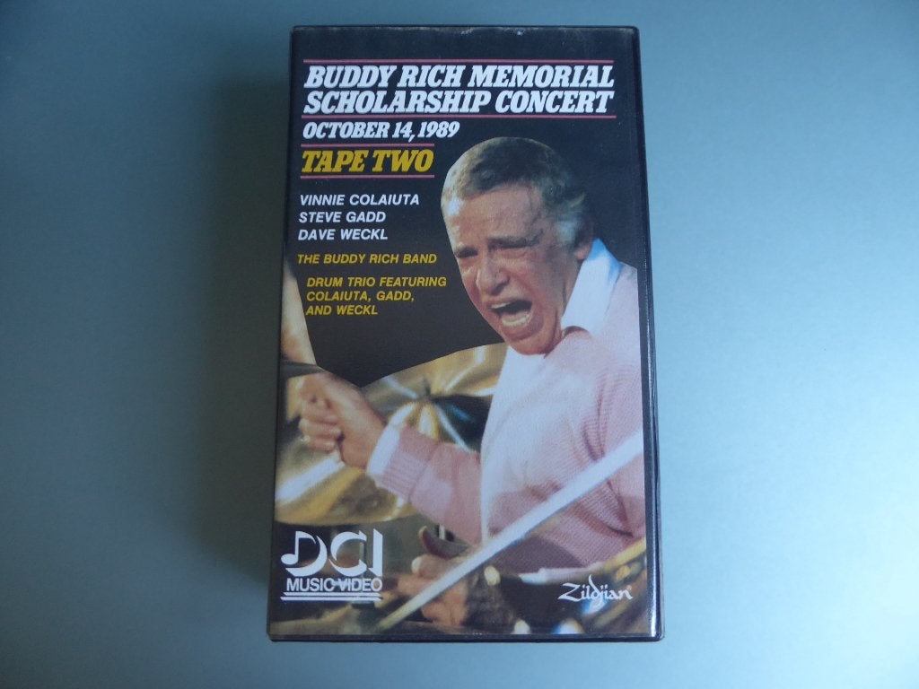 Buddy Rich Memorial Scholarship Concert Part Two, Alle leeftijden, Muziek en Concerten, Ophalen of Verzenden, VHS