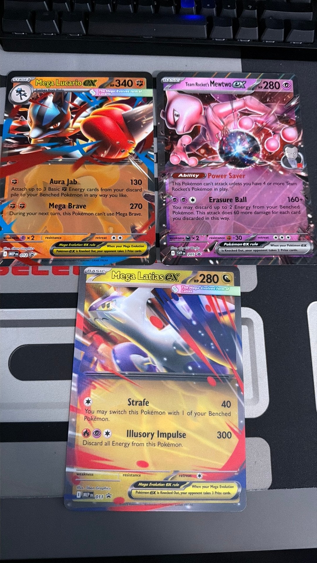 Pokemon - 3 Jumbo kaarten, Ophalen of Verzenden, Zo goed als nieuw