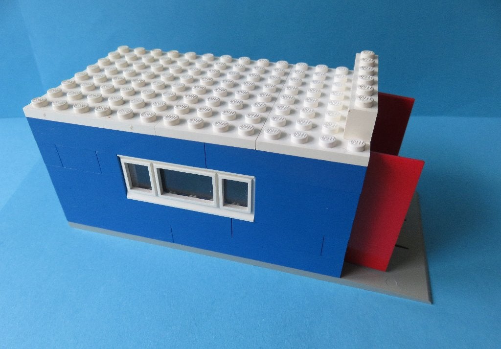 lego set 348-1, garage met automatische deuren, Ophalen of Verzenden, Gebruikt, Overige typen, Lego