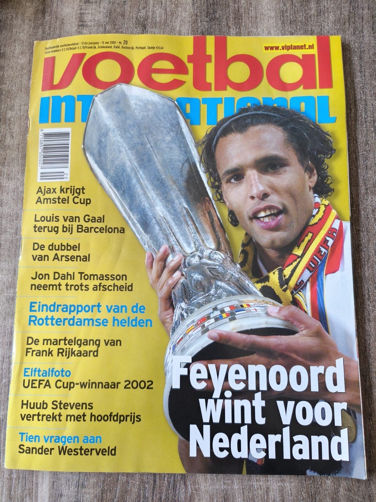 Voetbal International - Feyenoord UEFA Cup winnaar 2002, Ophalen, Gelezen, Sport en Vrije tijd