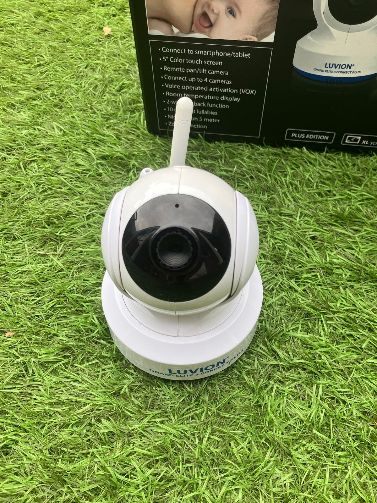 Luvion Grand Elite 3 Connect Plus babyfoon met wifi, Kinderen en Baby's, Babyfoons, Ophalen of Verzenden, Gebruikt, 250 meter of meer
