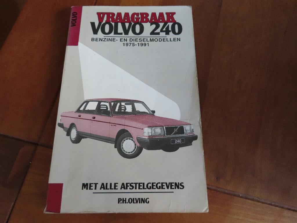 Vraagbaak Volvo 240-serie 242, 244, 245 benzine diesel 75-91, Ophalen of Verzenden