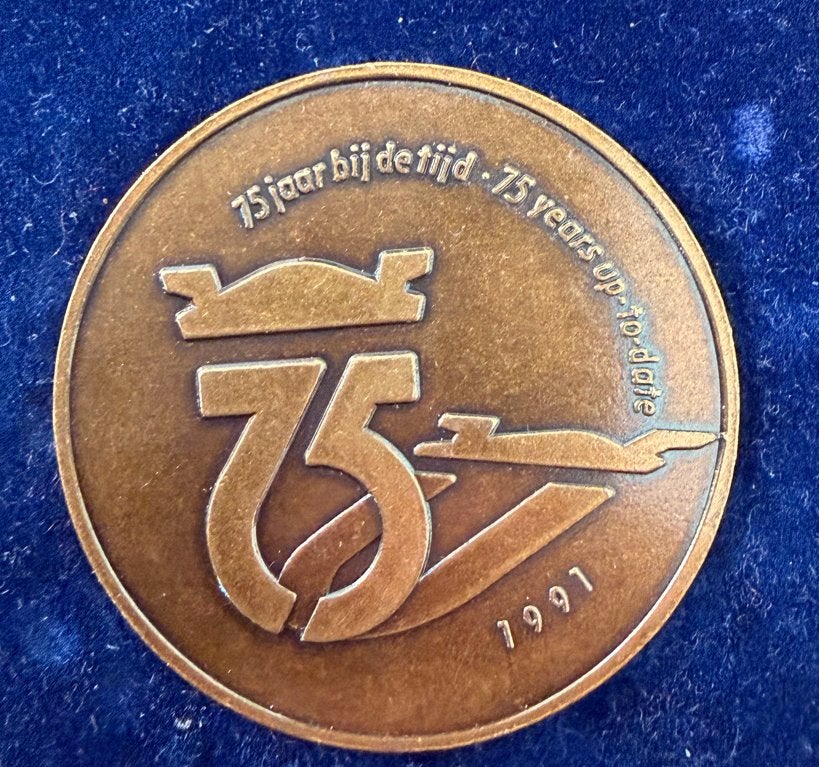 Penning 1991 - 75 jaar Jaarbeurs Utrecht/Holland, Verzenden, Brons, Nederland