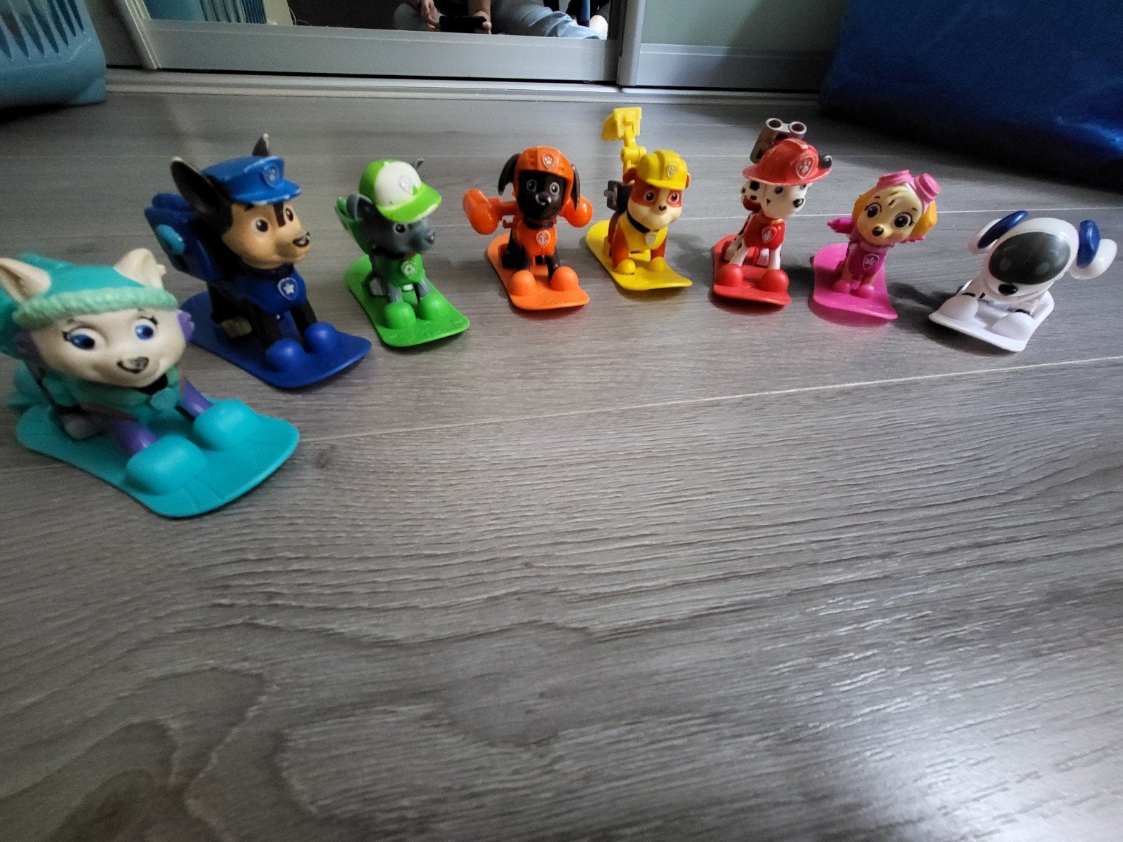Paw patrol figuren, Ophalen of Verzenden, Gebruikt