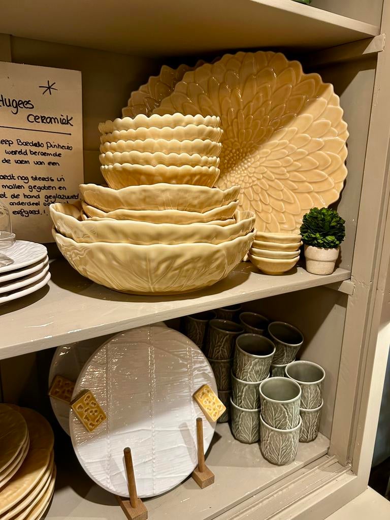 Bordallo Pinheiro servies nieuw IL Fienile wonen, Ophalen, Hoofdstraat 15, Nieuw, Info@ilfienile.nl