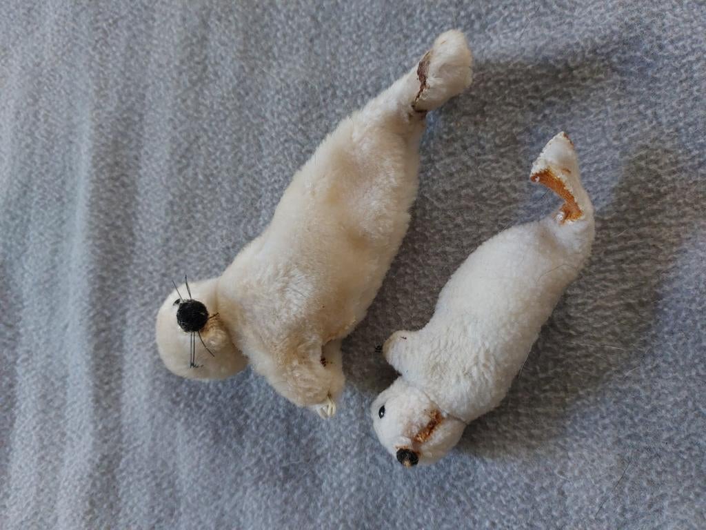 2x zeehond knijpbeestje, Ophalen of Verzenden