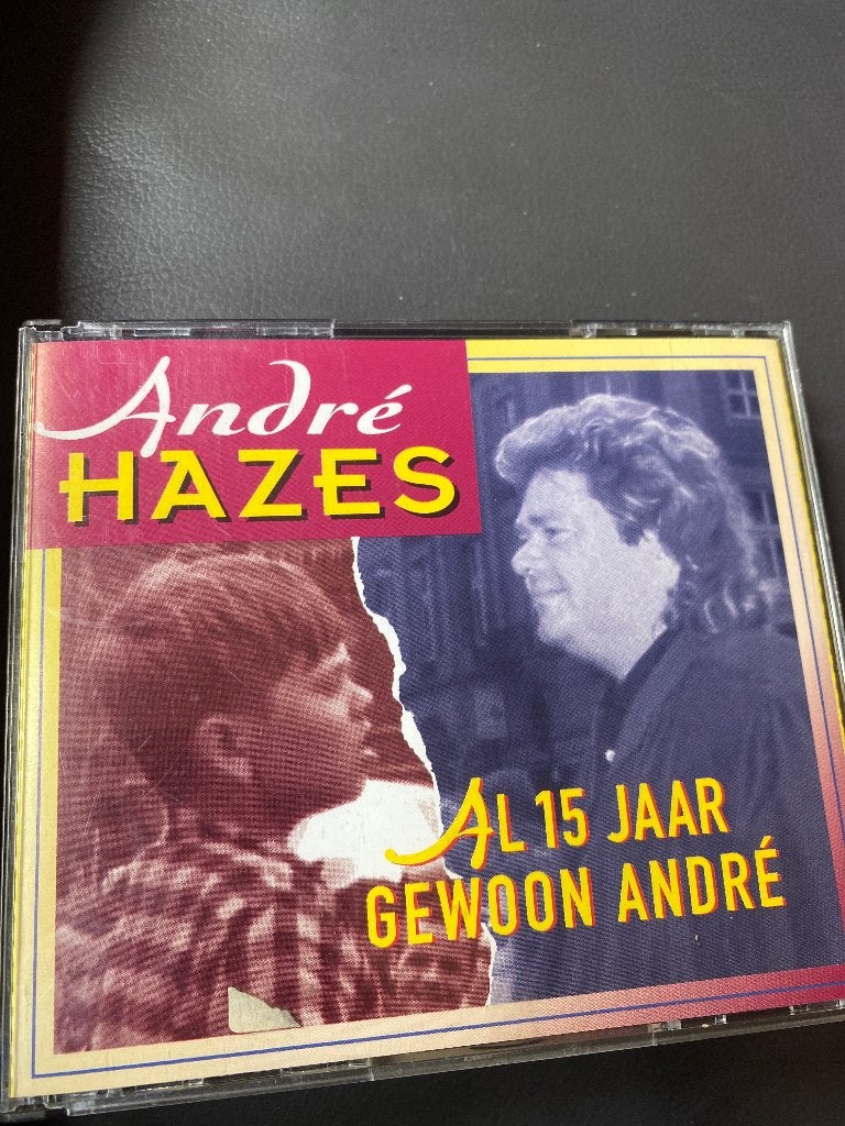André Hazes - Al 15 Jaar Gewoon André (2CD), Gebruikt, Ophalen of Verzenden, Levenslied of Smartlap, Verzamelalbum