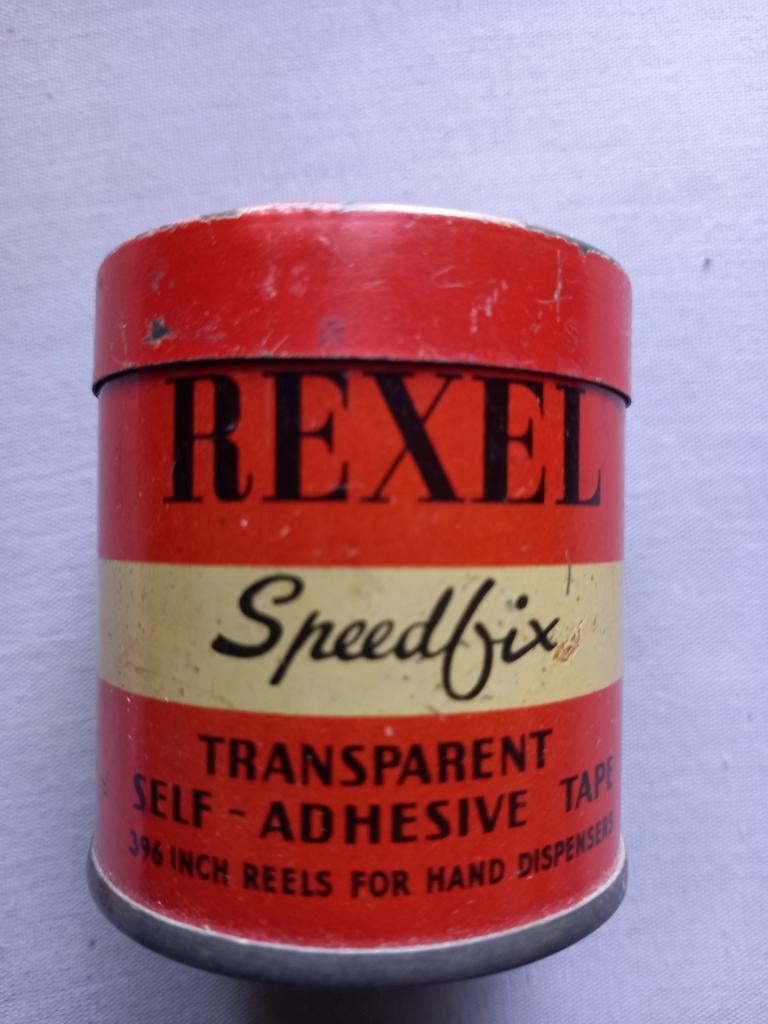 Speedfix blik rood, Verzamelen, Blikken, Ophalen of Verzenden, Gebruikt, Overige