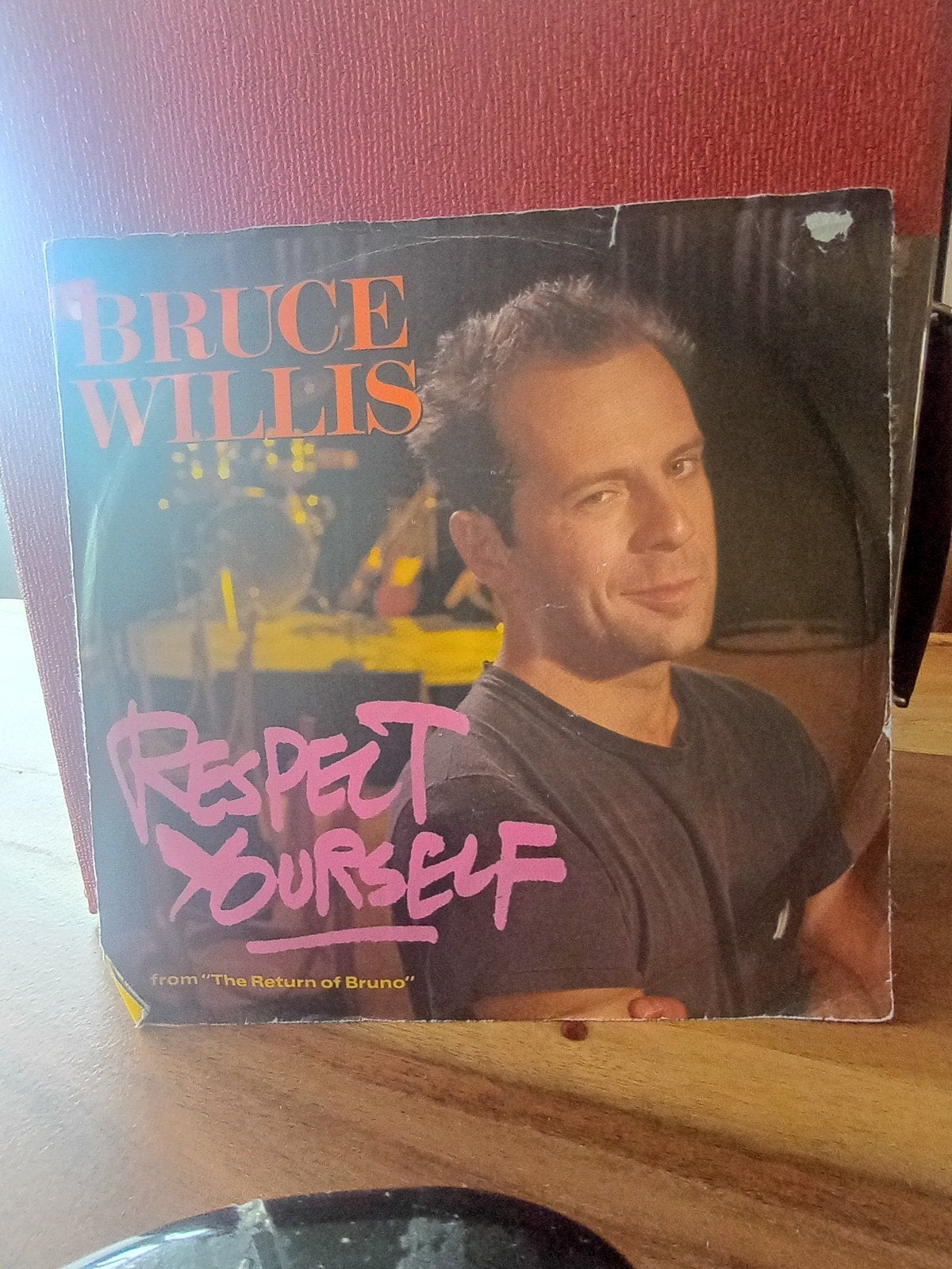 Bruce Willis - Respect Yourself (Single), Gebruikt, Fotohoes, 7 inch, Ophalen of Verzenden