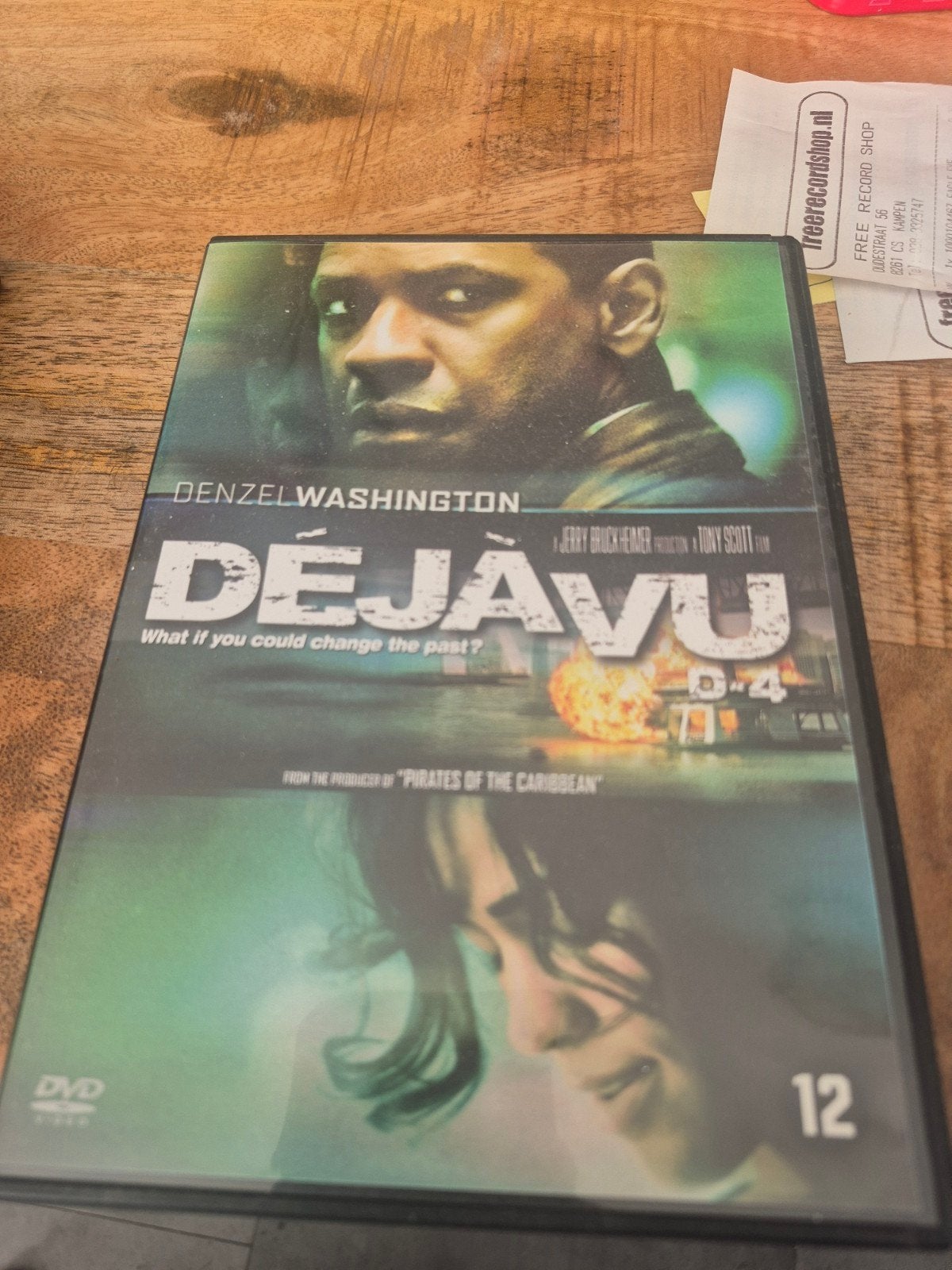 Denzel Washington - Déjà Vu DVD - Actiethriller, Nederlands, Actiethriller, Inclusief doosje, Ophalen of Verzenden