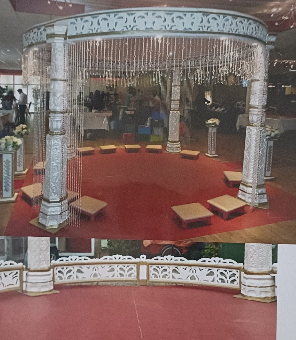 Mandap, Ophalen