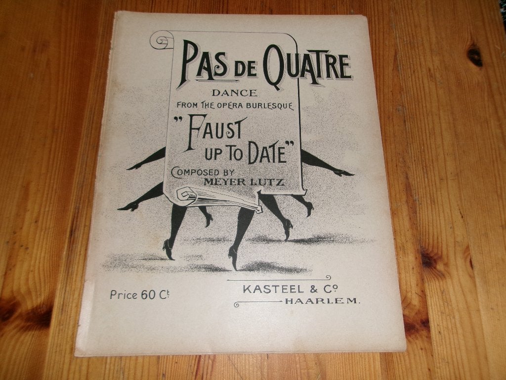 Pas de quatre - meyer lutz, Gebruikt, Ophalen of Verzenden, Artiest of Componist, Piano