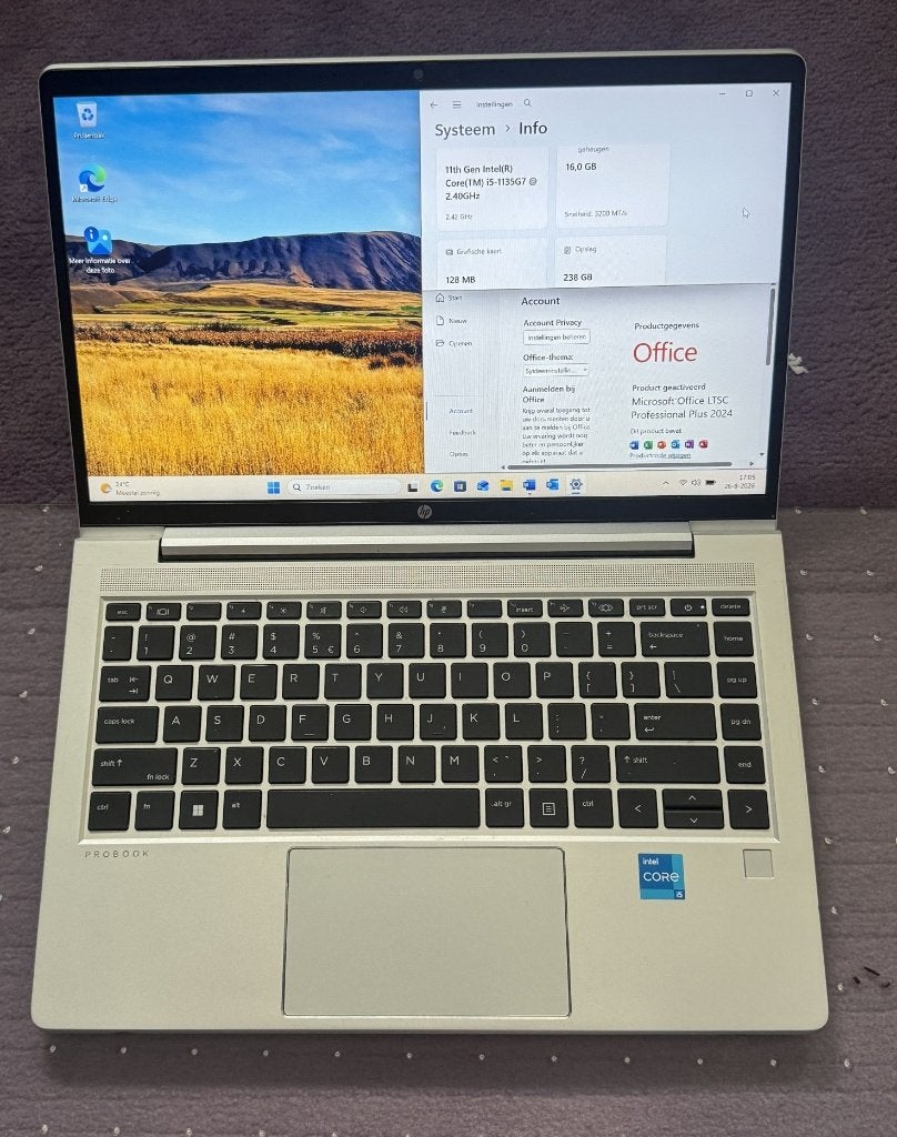14” Hp Probook 440 G8, 11e gen i5, 16 Gb, 256 Gb Nvme, Computers en Software, Windows Laptops, 2 tot 3 Ghz, Qwerty, 14 inch, Ophalen of Verzenden
