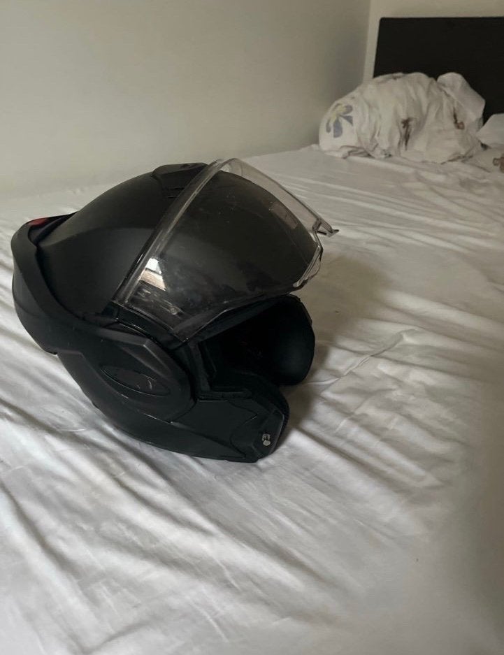 Exotech scooter/motor helm, Ophalen of Verzenden, Gebruikt, Large