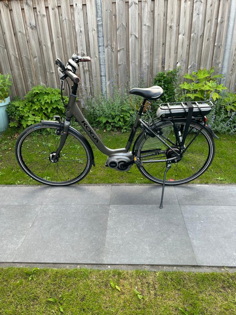 Koga E nova met traploze automatische versnelling., Zo goed als nieuw, 47 tot 51 cm, 50 km per accu of meer, Ophalen