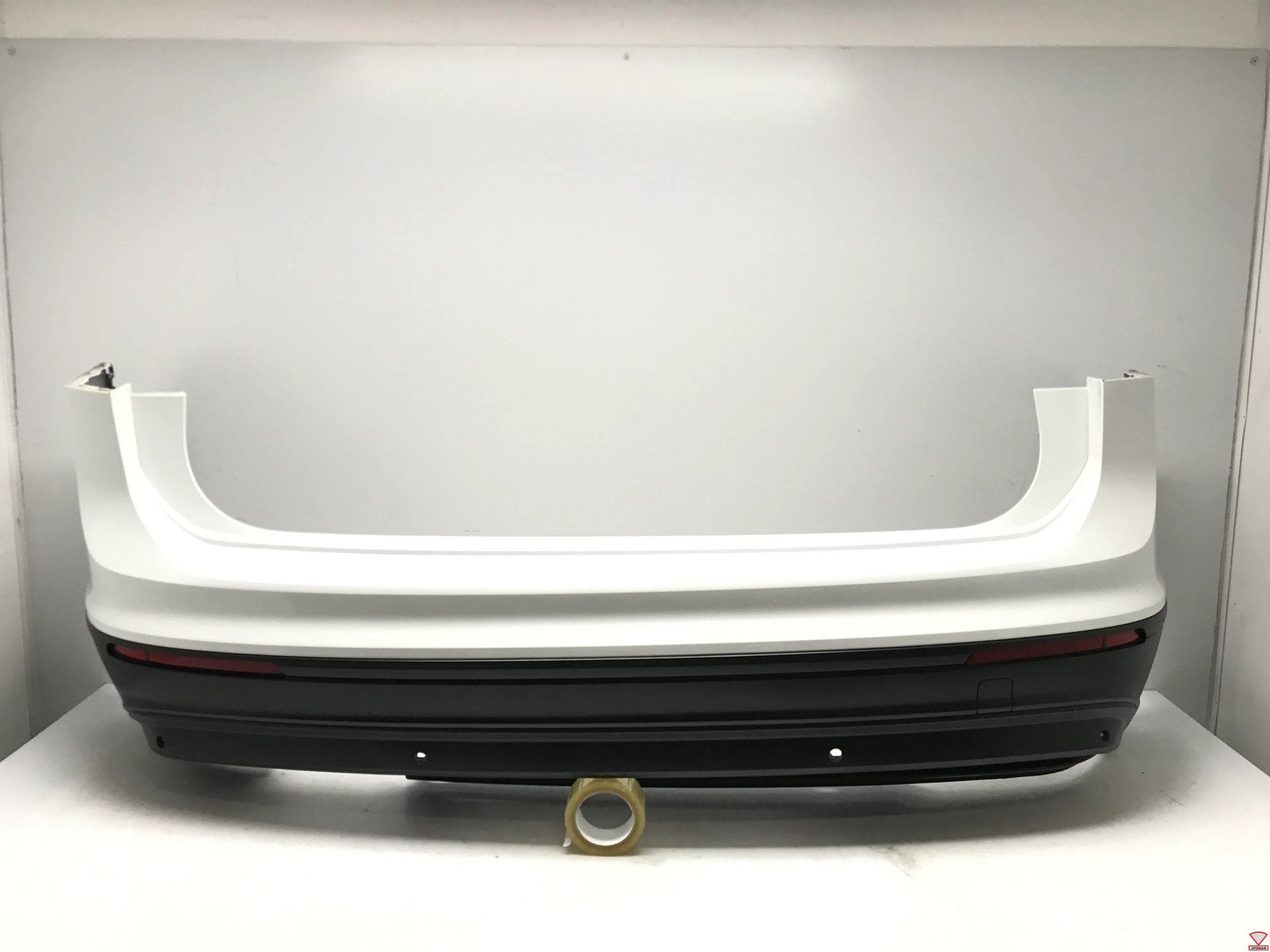 VW Tiguan 5NA Achterbumper Bumper 6xPDC Origineel! LC9A, Gebruikt, Volkswagen, Volkswagen AG, Achter