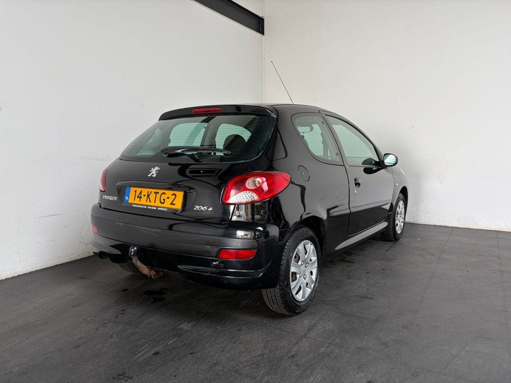 Peugeot 206+ 1.4 XS. Clima. Trekhaak! (bj 2010), Voorwielaandrijving, 206+, 4 cilinders, Zwart
