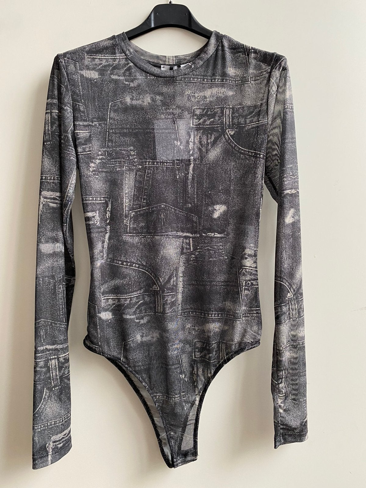 LUMINA mesh body jeansblauw of grijs mt TU, Prato, Italie, -, Nieuw, Ophalen of Verzenden