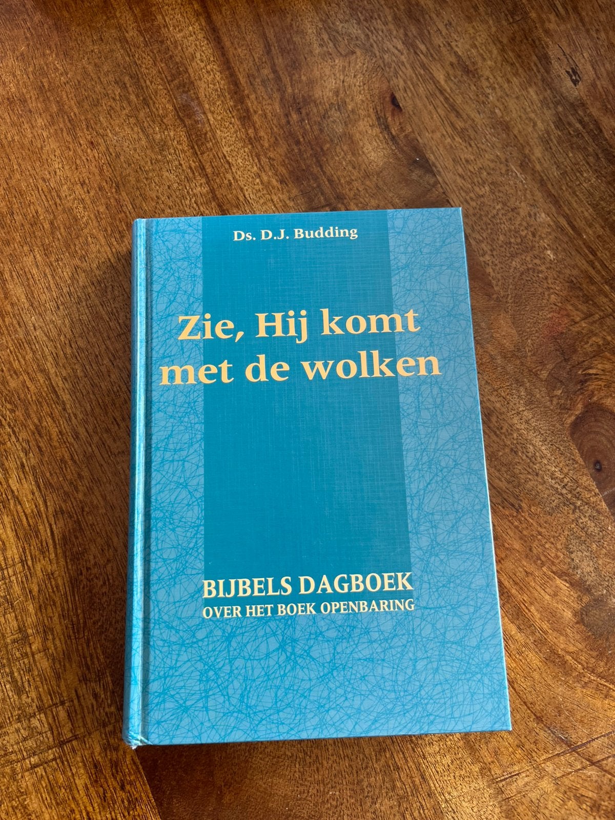 ds. D.J. Budding - Zie hij komt met de wolken, Ophalen of Verzenden, Zo goed als nieuw