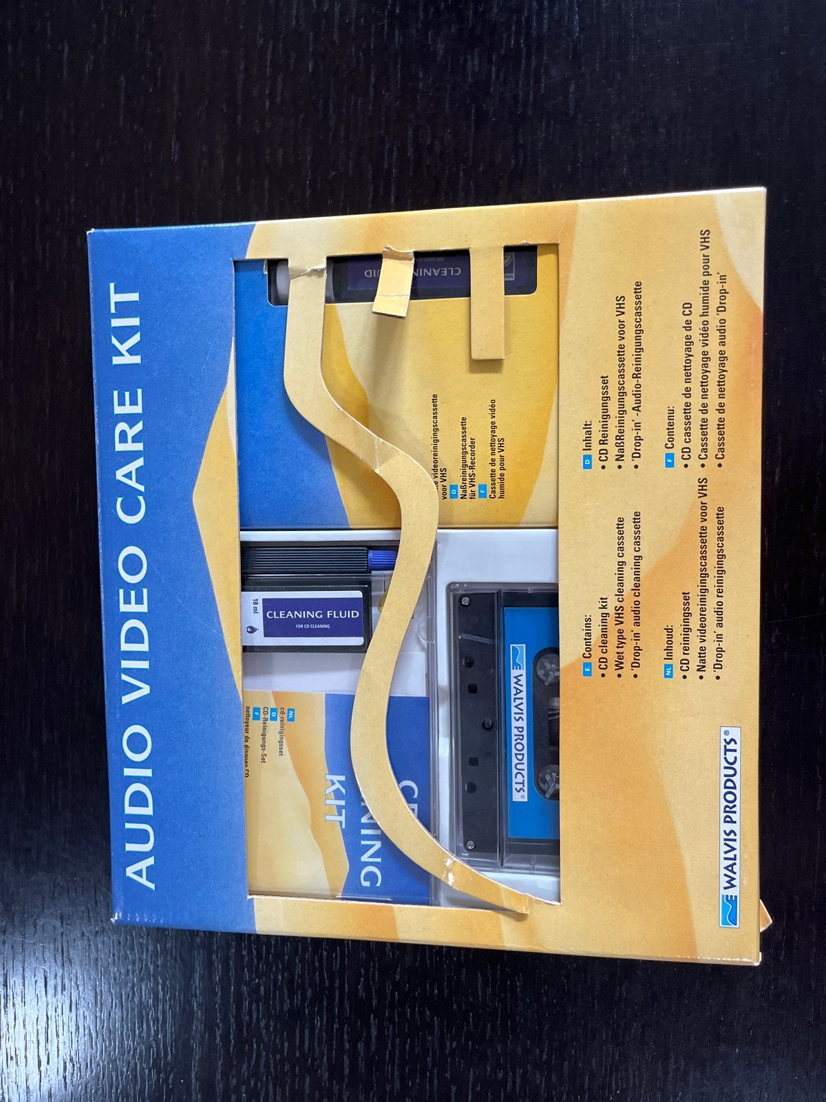 Walvis Audio Video Care Kit - Reinigingsset, Ophalen, Gebruikt, Overige typen