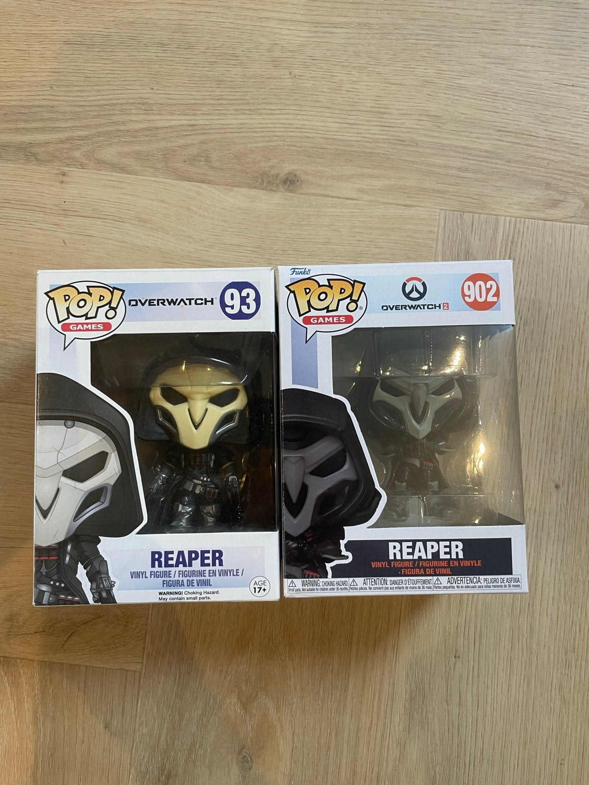 Funko Pop! Overwatch Reaper (93 & 902) - Set van 2, Ophalen of Verzenden, Zo goed als nieuw